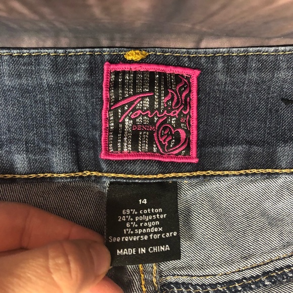 Torrid Plus Size Medium Wash Jeans Size 14 Bootcut - Picture 4 of 5